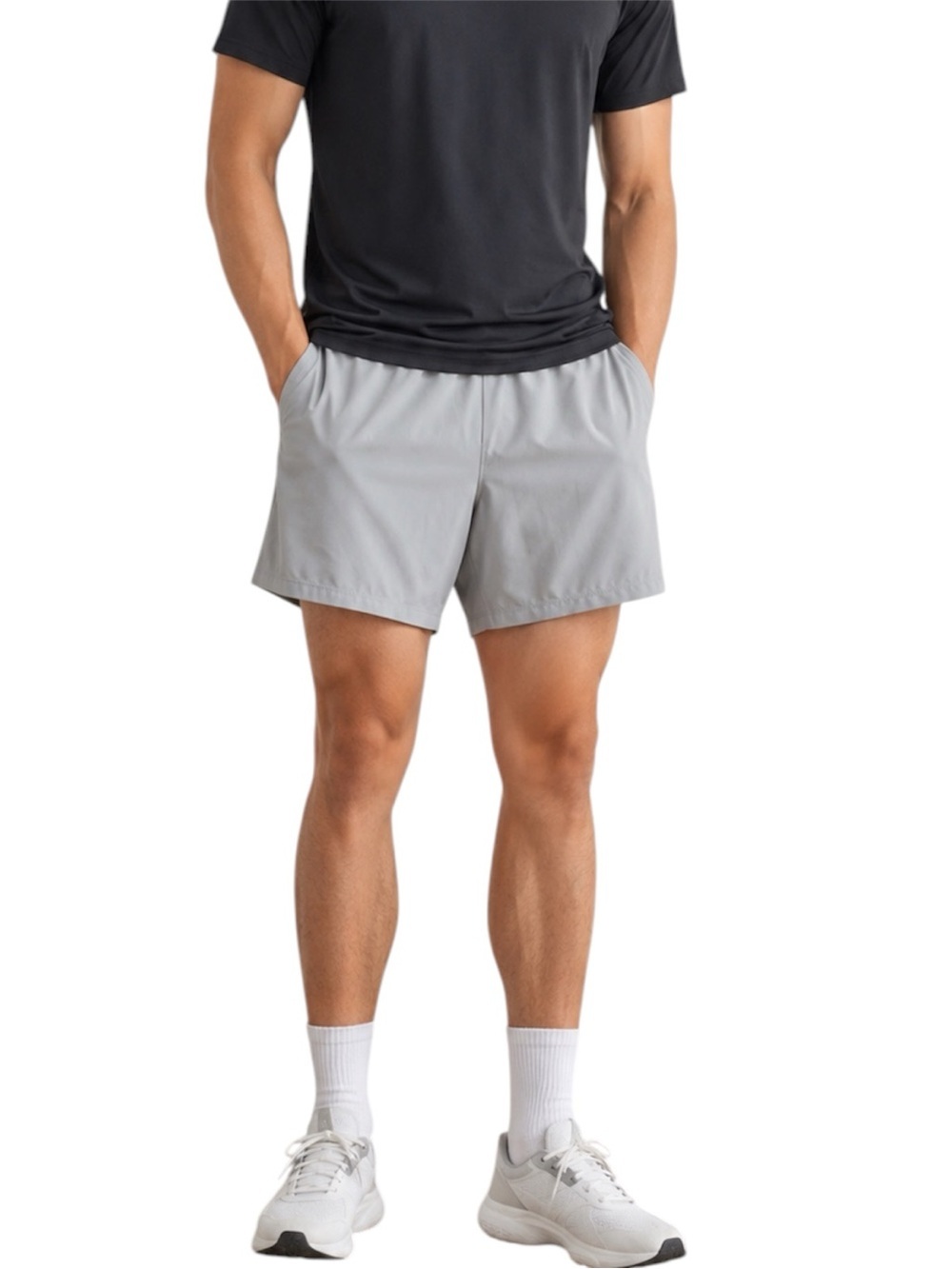 Lululemon Pace Breaker Linerless Short
5" Grey Men’s Size XL